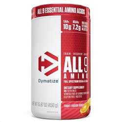 Dymatize Nutrition, All 9 Amino, фруктовый вкус, 15,87 (450 г)