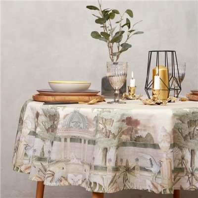 Скатерть «Этель. Райский сад», d=150 ±3 см