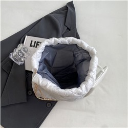 G8888-1 бел Сумка женская (32х31х9)