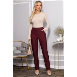 Брюки Беззаботное путешествие (бордовые) Б14388-16М