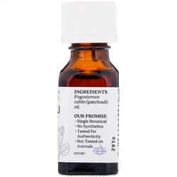 Aura Cacia, чистое эфирное масло, пачули, 15 мл (0,5 жидк. унции)
