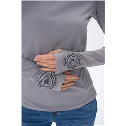 Лонгслив Эми (серый)