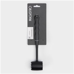 Молоток для мяса Magistro Alum black, 150 грамм, 20,5 см, цвет чёрный
