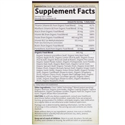 Garden of Life, MyKind Organics, комплекс витаминов группы B, 30 таблеток растительного происхождения