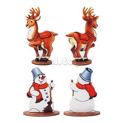Мир русских сказок. Набор фигурок "Новогодний хоровод"