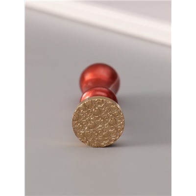 Печать для сургуча с пластиковой ручкой «Цветочки», 6.3×2.5×2.5 см