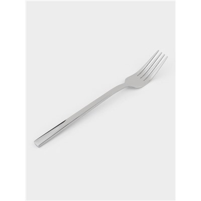 Вилка столовая «Тайфун», длина 20 см, нержавеющая сталь, серебристая