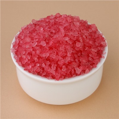 Соль для ванны URAL LAB «Волшебной зимы», 500 г, аромат малиновый пунш, Новый Год