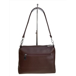 Женская сумка из искусственной кожи, цвет кофе