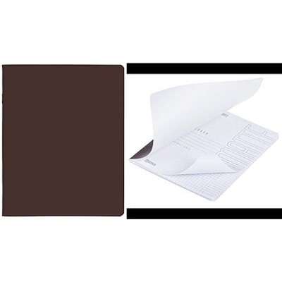 Тетрадь  48л клетка "SoloMatte.Каштановый мед" Soft-touch (092725) Хатбер