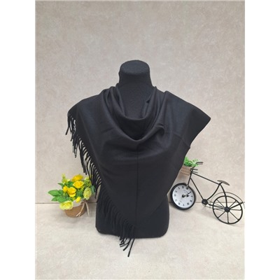 Платок из кашемира, цвет черный