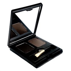 L‘OCEAN Тени для бровей / Eye Brow Cake, 01 Black + Brown