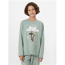 КОМПЛЕКТ ДЛЯ МАЛЬЧИКОВ (ЛОНГСЛИВ, БРЮКИ) 563334