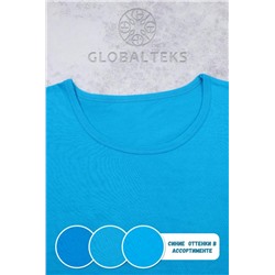 Футболка подростковая №GL815 (Лазурь)