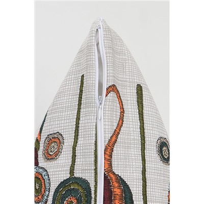 Наволочка декоративная рогожка Lizzy Home размер 50х70 см рисунок кошки НАТАЛИ, 1126688