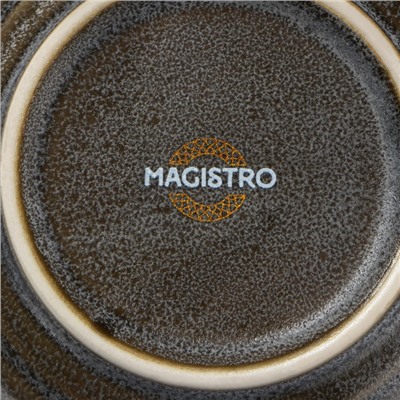 Салатник Magistro Urban, 260 мл, d=12 см, фарфор, серый