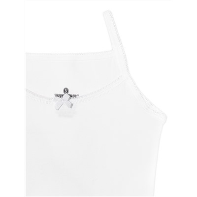 4635-01 Майка для девочки белая (BAYKAR)