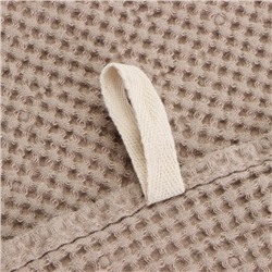 Полотенце вафельное SL HOME: Linen «Саббиа», 40×70 см, бежевое