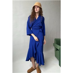 Юбка женская  EASY035/01/Васильковый