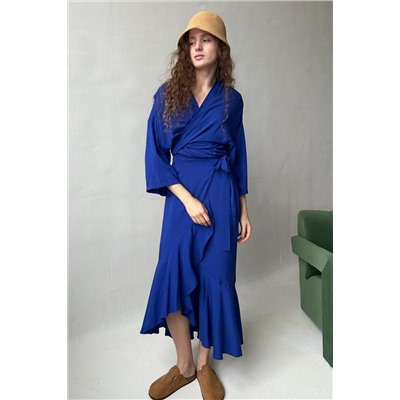 Юбка женская  EASY035/01/Васильковый