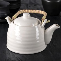 Чайник заварочный «Белые облака», 600 мл, с металлическим ситом