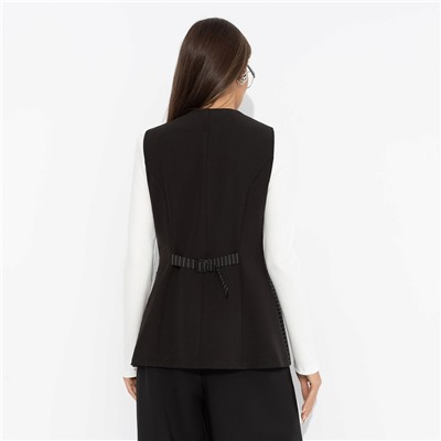 Жилет в полоску, Налёт драмы (чёрный)