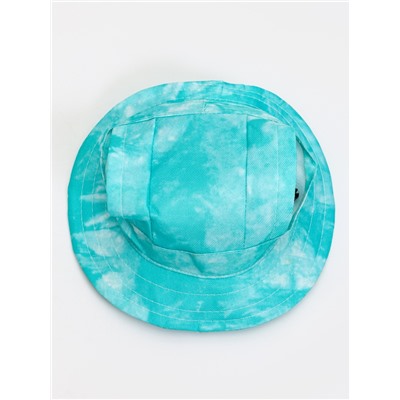 Панама для собак и кошек, размер M, ОГ - 35 см, вес 7-15 кг, бирюзовая