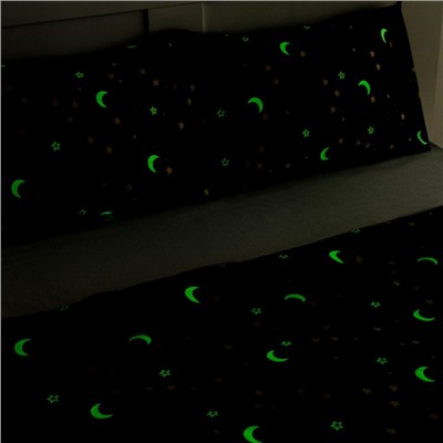 Постельное бельё 2-спальное «Этель. Звездное небо», бязь