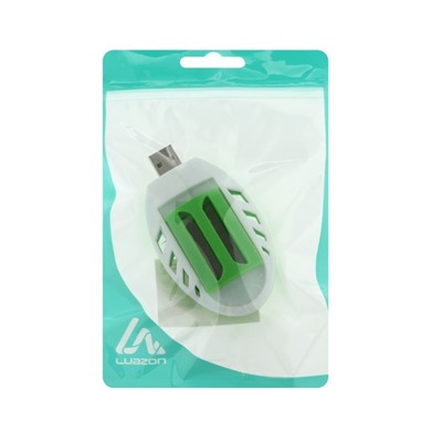 Фумигатор Luazon LRI-10, работает от USB, бело-зелёный