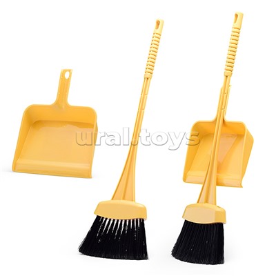 Набор детский "Мини" (веник мягкий,совок)