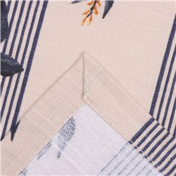 Дорожка на стол Этель Leaves, 40×149 см, 100% хлопок, репс 220 г/м², бежевая