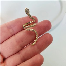 Серьга - кафф Змея