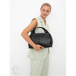Сумка женская кожаная 1016C black Polina&Eiterou