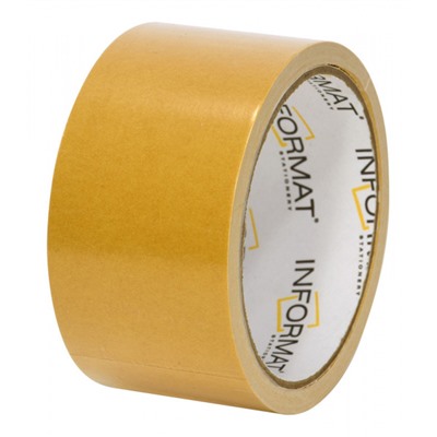 Клейкая лента двусторонняя 50 мм х 10 м W5010-2S inФОРМАТ