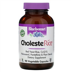 Bluebonnet Nutrition, CholesteRice, 90 Vegetable Capsules
