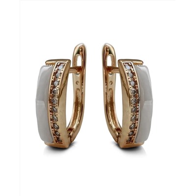 Серьги с керамикой