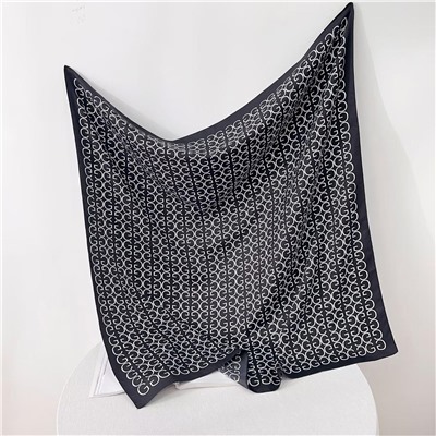 Платок  на голову и шею весенний, мультицвет