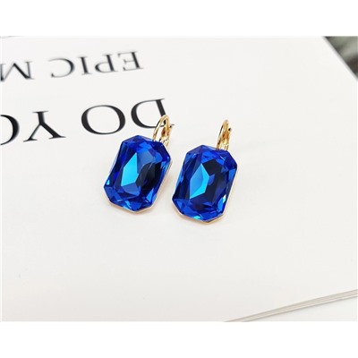 Серьги с чешскими кристаллами