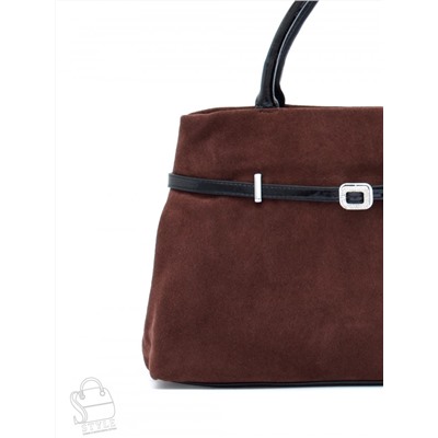 Сумка женская кожаная 91156MSS coffee Velina Fabbiano-Safenta