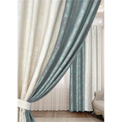 Комплект шторы и тюль #23095096
