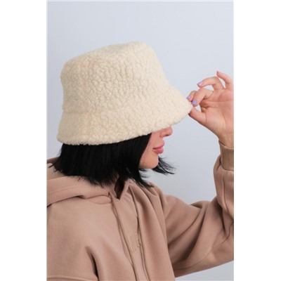 Панама меховая GL670 (Бежевый)