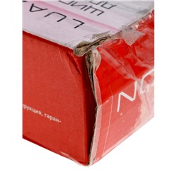 УЦЕНКА Щипцы-гофре Luazon LW-48, 50 Вт, керамическое покрытие, 100х45 мм, до 180 °C, розовые 1099392