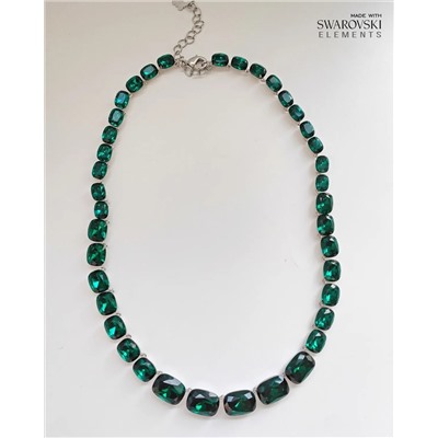 Колье с кристаллами Swarovski