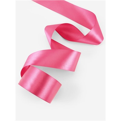 Лента атласная, 50 мм × 23±1 м, малиново-красная №134