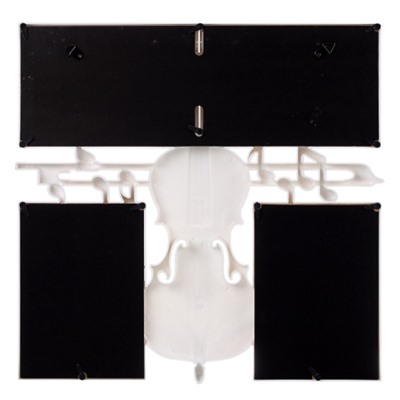 Фоторамка коллаж Музыка любви 34х34см / 714-14 /уп 28/4 фото