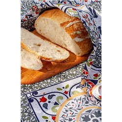 Комплект вафельных полотенец 45х60 (5 шт.) "Mia Cara" рис 30363-1 Азулежу