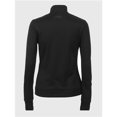 Рашгард на молнии с длинным рукавом женский Resport, размер 42, чёрный