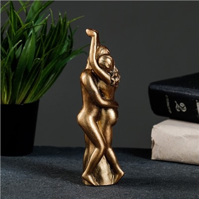 Фигурка гипс «Влюбленная пара», бронза, 15×4×4 см