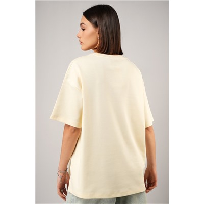 Женская футболка оверсайз Happyfox