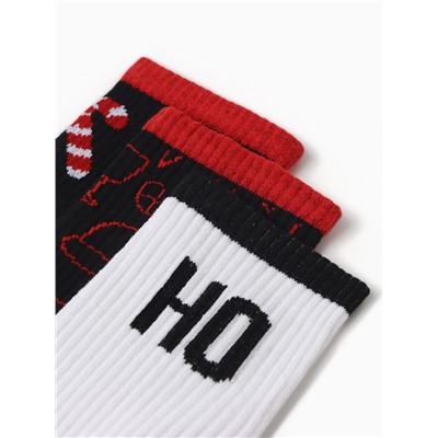 Подарочный набор термос и носки 3 пары KAFTAN «С новым годом» размер 41-44 (27-29 см)